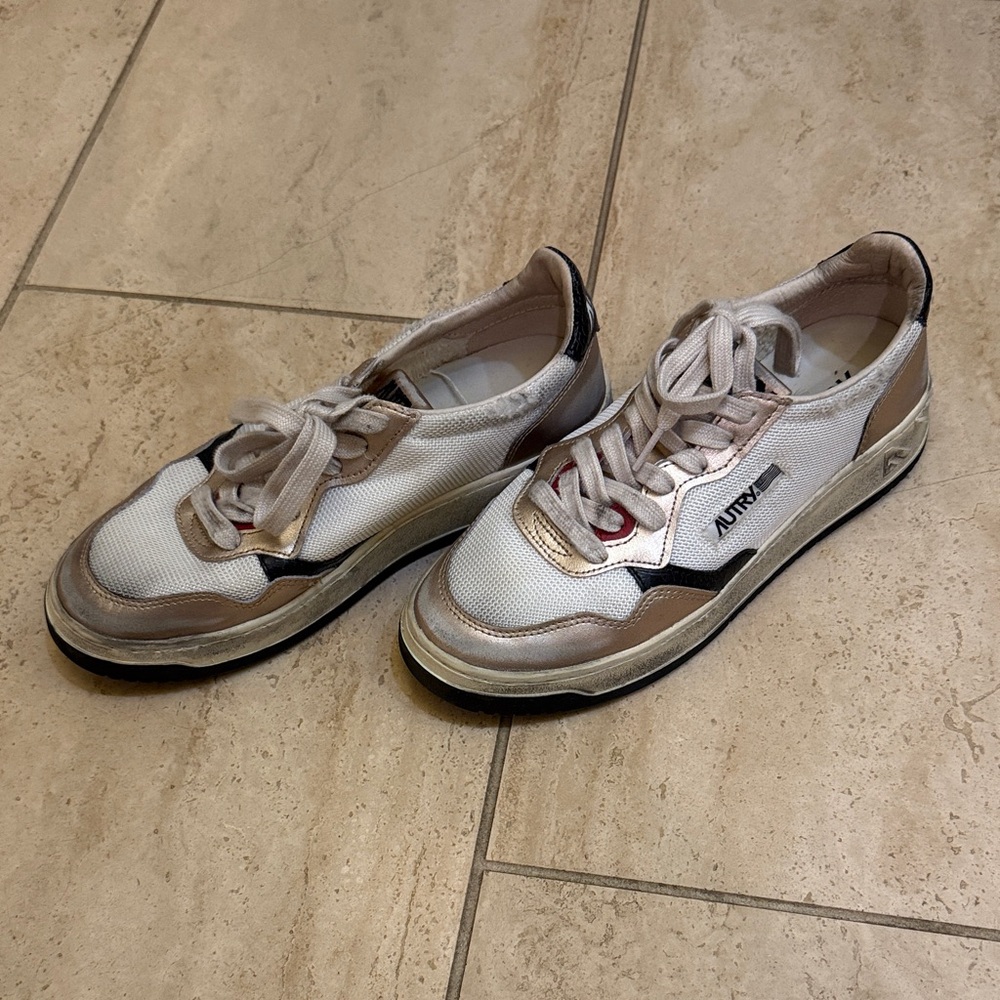 Autry Super Vintage Low Top Sneakers, 40